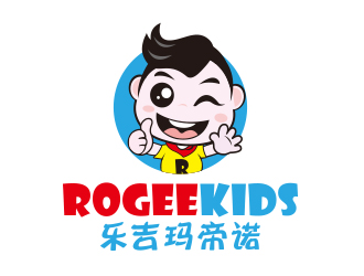 向正軍的四川樂吉瑪?shù)壑Z服飾有限公司/ROGEEKIDSlogo設計