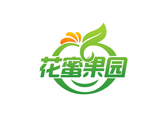 吳曉偉的花蜜果園生鮮LOGO設(shè)計logo設(shè)計