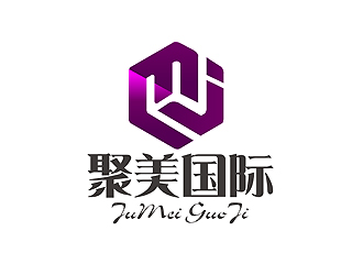 秦曉東的聚美國(guó)際logo設(shè)計(jì)