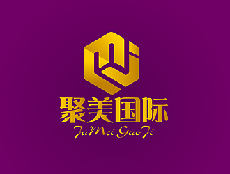 秦曉東的聚美國(guó)際logo設(shè)計(jì)