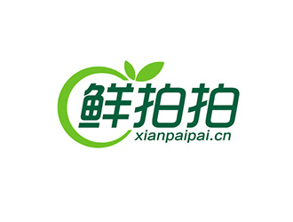 吳曉偉的鮮拍拍生鮮網(wǎng)購平臺標志logo設計