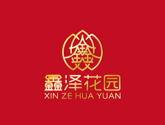 周金進(jìn)的鑫澤花園房地產(chǎn)logologo設(shè)計(jì)