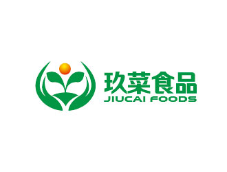 李賀的上海玖菜食品有限公司logo設計