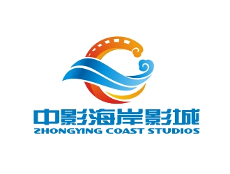 曾翼的中影海岸影城logo設計