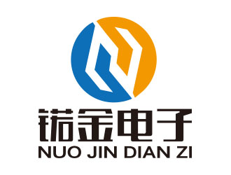 向正軍的上海锘金電子科技有限公司logo設(shè)計(jì)