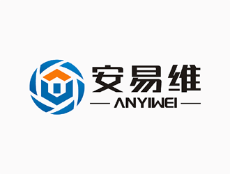 梁俊的安易維logo設計