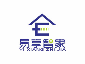 湯儒娟的易享智家logo設(shè)計(jì)