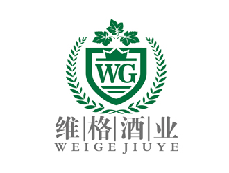 趙鵬的維格紅酒酒業(yè)logo設計