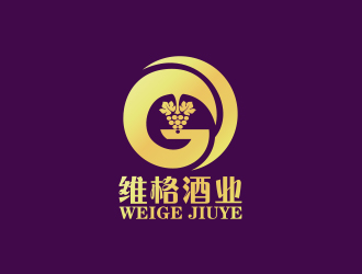 黃安悅的維格紅酒酒業(yè)logo設(shè)計(jì)