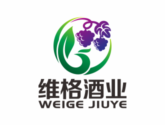 何嘉健的維格紅酒酒業(yè)logo設(shè)計(jì)