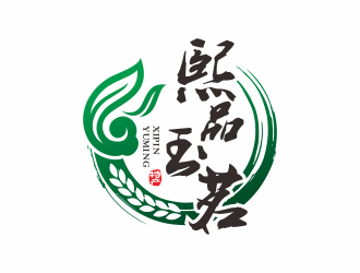 何嘉健的熙品玉茗logo設(shè)計