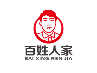 周金進(jìn)的百姓人家特色水餃人物L(fēng)ogo設(shè)計(jì)logo設(shè)計(jì)