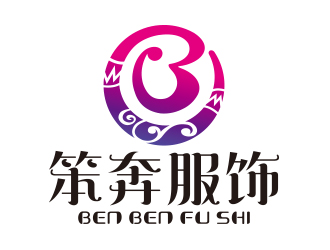 向正軍的上海笨奔服飾有限公司logo設(shè)計(jì)