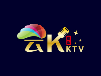 黃安悅的云K量販KTVlogo設(shè)計(jì)