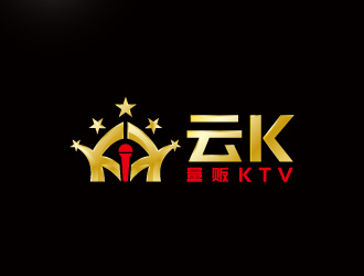 周金進(jìn)的云K量販KTVlogo設(shè)計(jì)