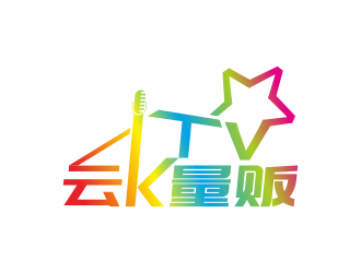 湯儒娟的云K量販KTVlogo設(shè)計(jì)