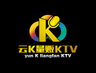 張俊的云K量販KTVlogo設(shè)計(jì)