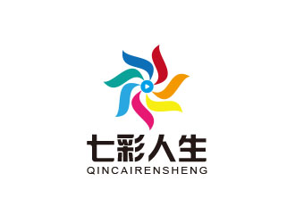 朱紅娟的七彩人生私人影院logo設計