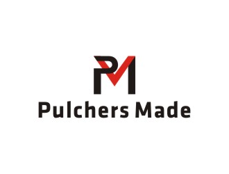 曾翼的Pulchers Made英文線條日用品品牌logologo設計