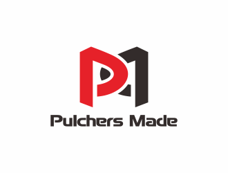 何嘉健的Pulchers Made英文線條日用品品牌logologo設計