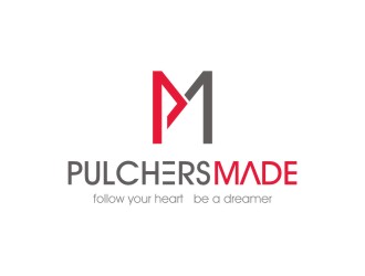 陳國偉的Pulchers Made英文線條日用品品牌logologo設(shè)計(jì)