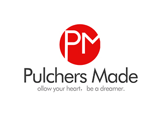 潘樂的Pulchers Made英文線條日用品品牌logologo設計