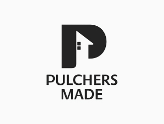 鐘華的Pulchers Made英文線條日用品品牌logologo設計