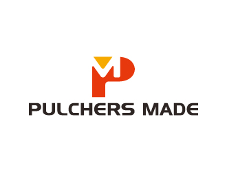 葉美寶的Pulchers Made英文線條日用品品牌logologo設(shè)計(jì)