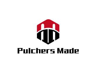 劉歡的Pulchers Made英文線條日用品品牌logologo設計