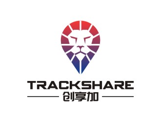 陳國偉的TrackShare創(chuàng)享加車載定位產(chǎn)品商標(biāo)logo設(shè)計(jì)