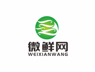 湯儒娟的威鮮網(wǎng)生鮮類網(wǎng)站logologo設(shè)計(jì)