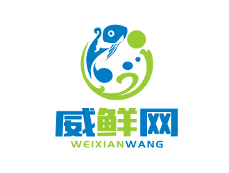 姜彥海的威鮮網(wǎng)生鮮類網(wǎng)站logologo設(shè)計