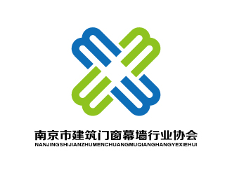 張俊的南京市建筑門窗幕墻行業(yè)協(xié)會logo設(shè)計