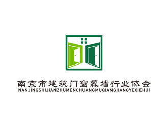 王仁寧的南京市建筑門(mén)窗幕墻行業(yè)協(xié)會(huì)logo設(shè)計(jì)