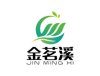 安冬的茶葉商標(biāo)設(shè)計(jì)山水元素logo設(shè)計(jì)