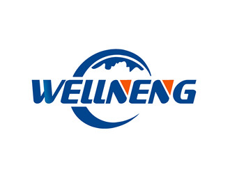 朱兵的WELLNENG進(jìn)出口公司英文字體logo設(shè)計(jì)logo設(shè)計(jì)