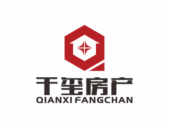 何嘉健的千璽房產(chǎn)公司logologo設計