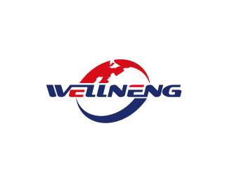 陳智江的WELLNENG進出口公司英文字體logo設計logo設計