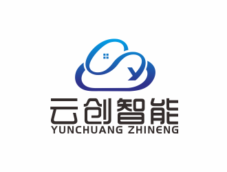 湯儒娟的云創(chuàng)智能云朵logologo設計