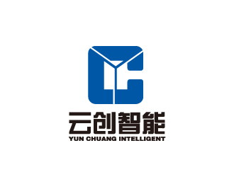 陳智江的云創(chuàng)智能云朵logologo設計