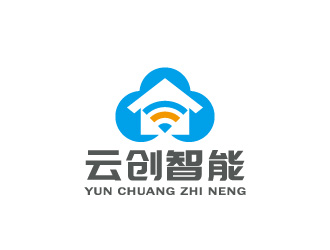 周金進的云創(chuàng)智能云朵logologo設計