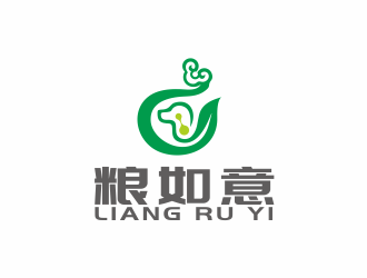 湯儒娟的糧如意寵物主糧零食品牌標(biāo)志設(shè)計(jì)logo設(shè)計(jì)