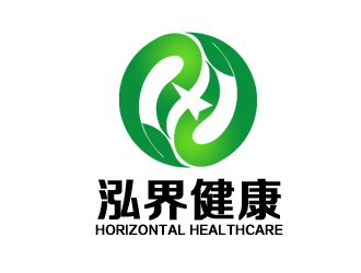 余亮亮的泓界健康logo設計