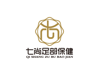 陳智江的上海七尚足部保健有限公司logo設(shè)計