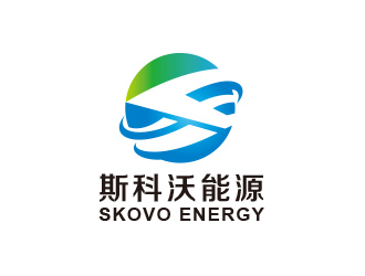 黃安悅的斯科沃能源/SKOVO ENERGY logo設(shè)計