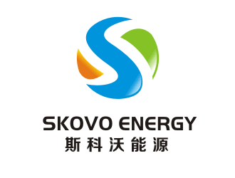 李杰的斯科沃能源/SKOVO ENERGY logo設(shè)計