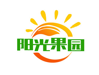 朱兵的陽(yáng)光果園水果鮮花logo設(shè)計(jì)logo設(shè)計(jì)