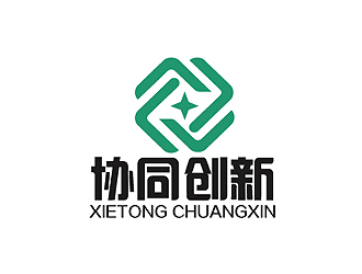 秦曉東的協(xié)同創(chuàng)新logo設計