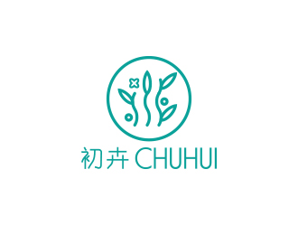 孫金澤的初卉，蘇州初卉花藝有限公司logo設計