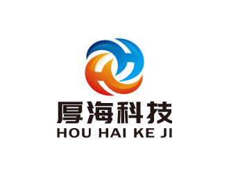 周金進(jìn)的厚海科技logo設(shè)計(jì)